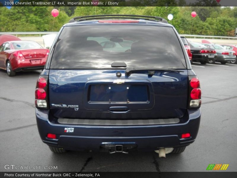 Imperial Blue Metallic / Ebony 2008 Chevrolet TrailBlazer LT 4x4