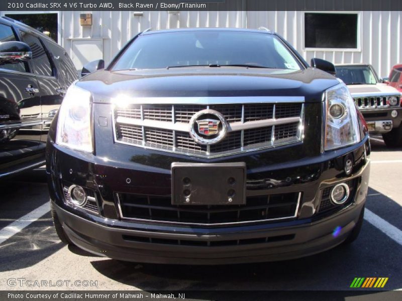 Black Raven / Ebony/Titanium 2010 Cadillac SRX 4 V6 Turbo AWD
