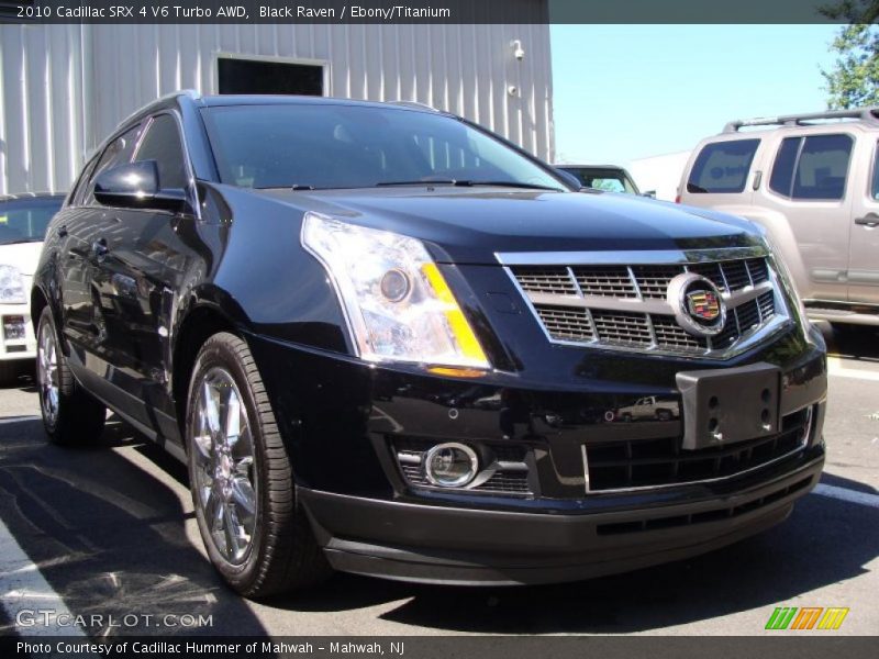 Black Raven / Ebony/Titanium 2010 Cadillac SRX 4 V6 Turbo AWD