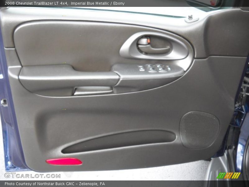 Imperial Blue Metallic / Ebony 2008 Chevrolet TrailBlazer LT 4x4