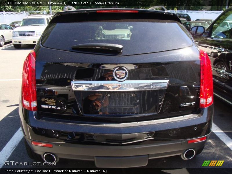 Black Raven / Ebony/Titanium 2010 Cadillac SRX 4 V6 Turbo AWD