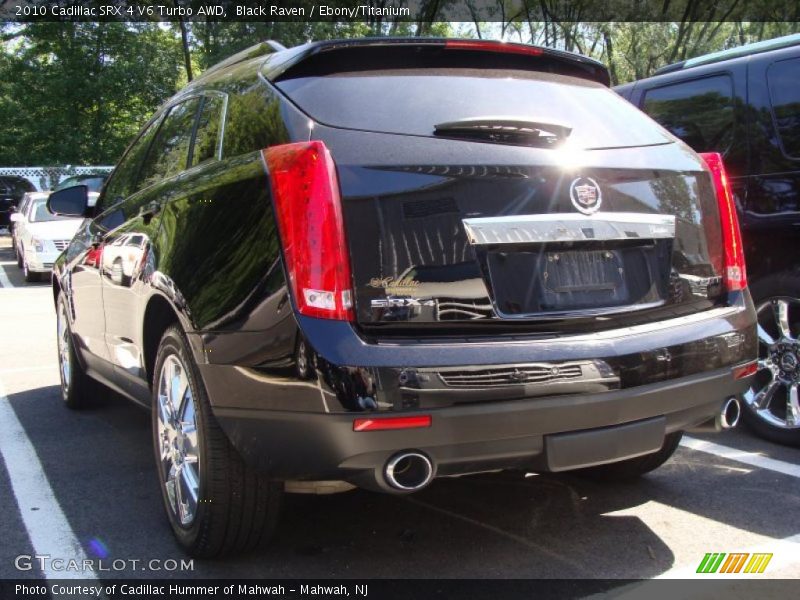 Black Raven / Ebony/Titanium 2010 Cadillac SRX 4 V6 Turbo AWD