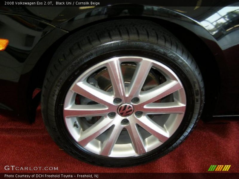 Black Uni / Cornsilk Beige 2008 Volkswagen Eos 2.0T