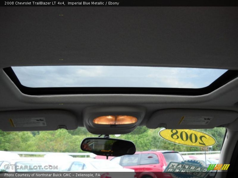 Imperial Blue Metallic / Ebony 2008 Chevrolet TrailBlazer LT 4x4