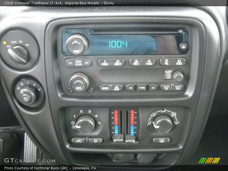Imperial Blue Metallic / Ebony 2008 Chevrolet TrailBlazer LT 4x4