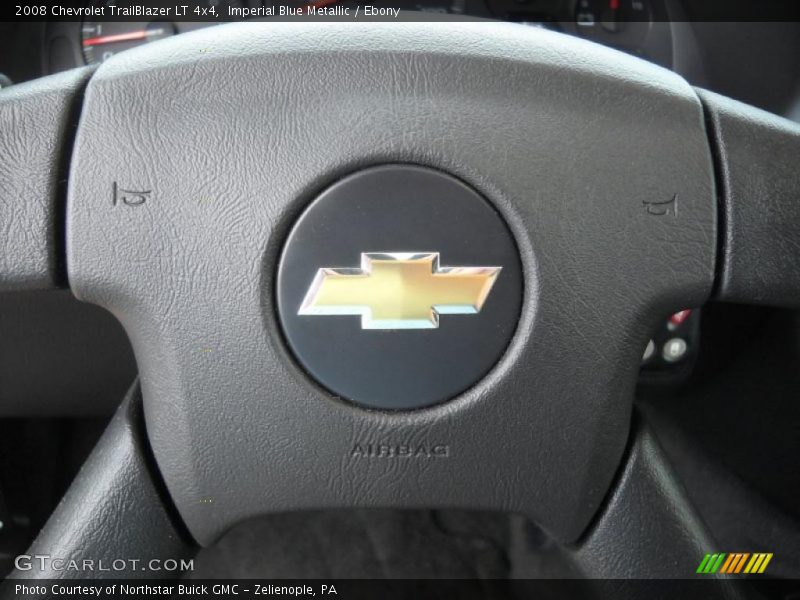 Imperial Blue Metallic / Ebony 2008 Chevrolet TrailBlazer LT 4x4