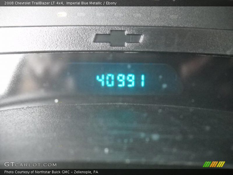 Imperial Blue Metallic / Ebony 2008 Chevrolet TrailBlazer LT 4x4