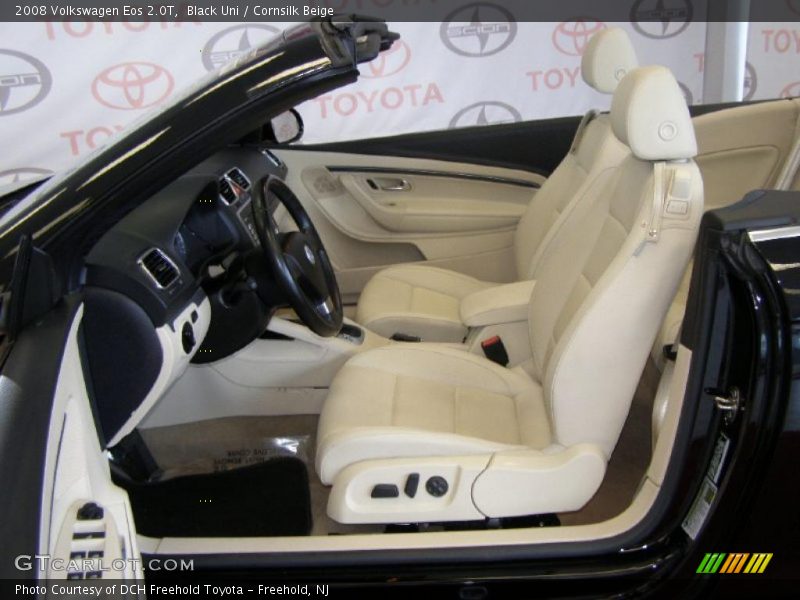 Black Uni / Cornsilk Beige 2008 Volkswagen Eos 2.0T
