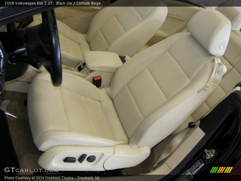 Black Uni / Cornsilk Beige 2008 Volkswagen Eos 2.0T