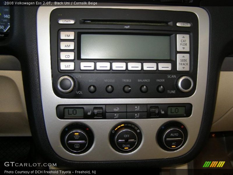 Black Uni / Cornsilk Beige 2008 Volkswagen Eos 2.0T