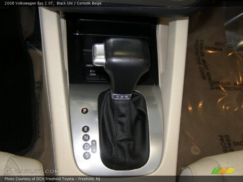 Black Uni / Cornsilk Beige 2008 Volkswagen Eos 2.0T