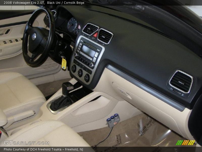 Black Uni / Cornsilk Beige 2008 Volkswagen Eos 2.0T
