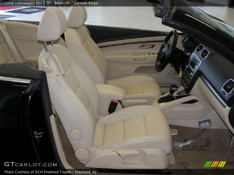 Black Uni / Cornsilk Beige 2008 Volkswagen Eos 2.0T