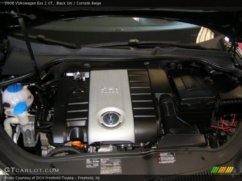 Black Uni / Cornsilk Beige 2008 Volkswagen Eos 2.0T