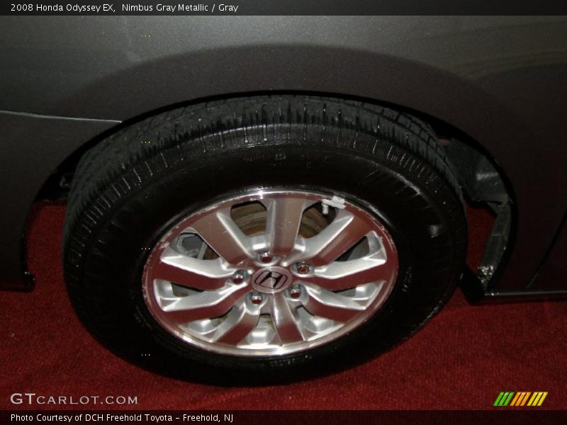 Nimbus Gray Metallic / Gray 2008 Honda Odyssey EX