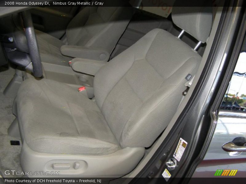 Nimbus Gray Metallic / Gray 2008 Honda Odyssey EX