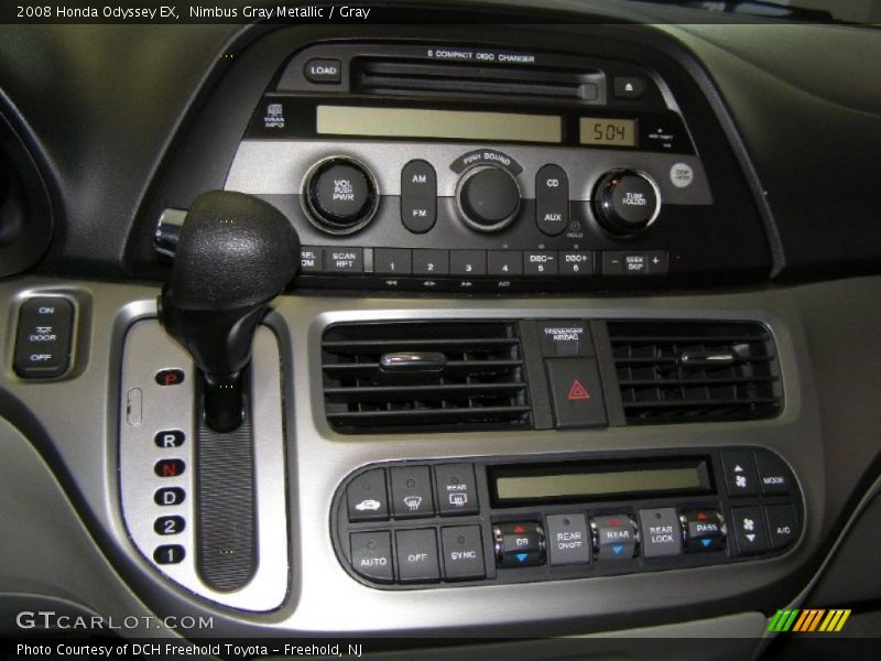 Nimbus Gray Metallic / Gray 2008 Honda Odyssey EX