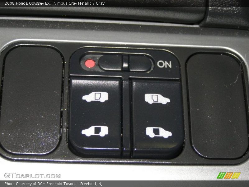 Nimbus Gray Metallic / Gray 2008 Honda Odyssey EX
