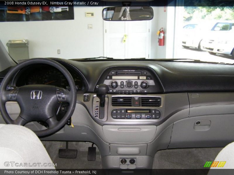 Nimbus Gray Metallic / Gray 2008 Honda Odyssey EX