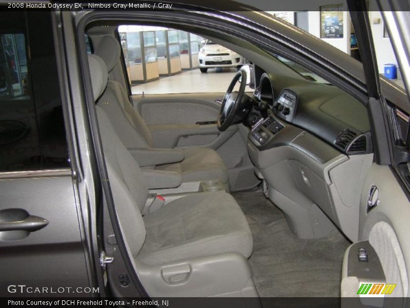 Nimbus Gray Metallic / Gray 2008 Honda Odyssey EX