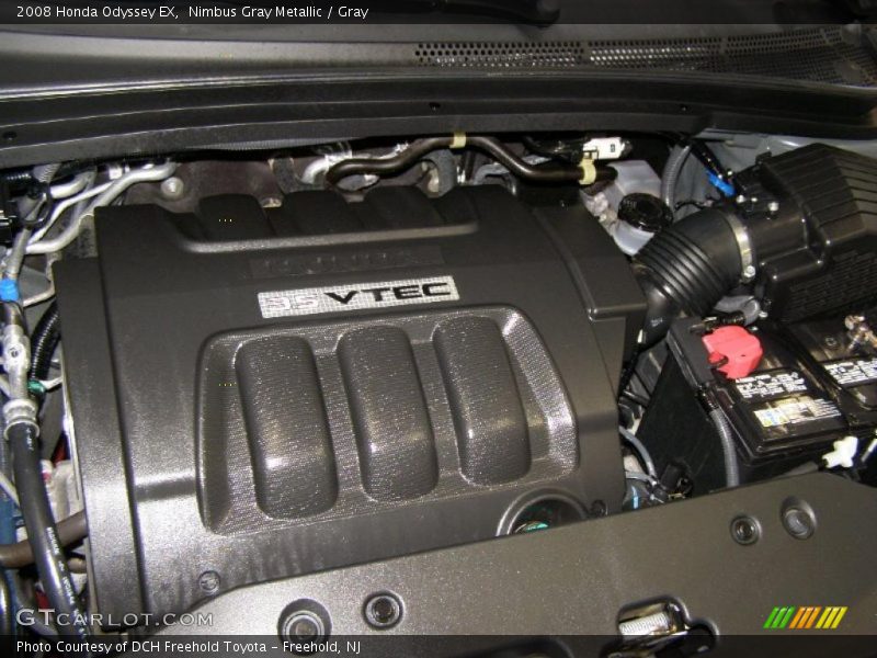 Nimbus Gray Metallic / Gray 2008 Honda Odyssey EX