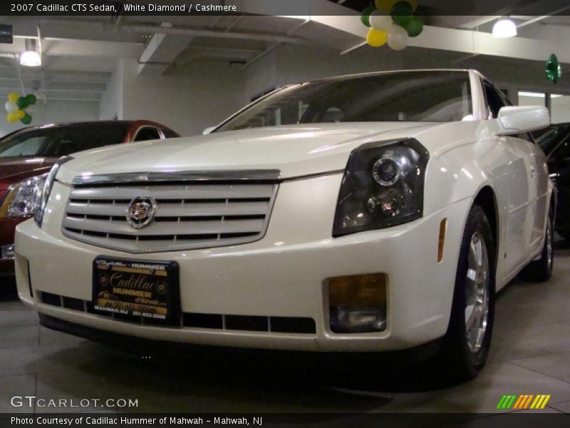 White Diamond / Cashmere 2007 Cadillac CTS Sedan