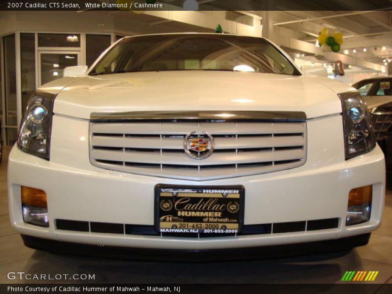 White Diamond / Cashmere 2007 Cadillac CTS Sedan