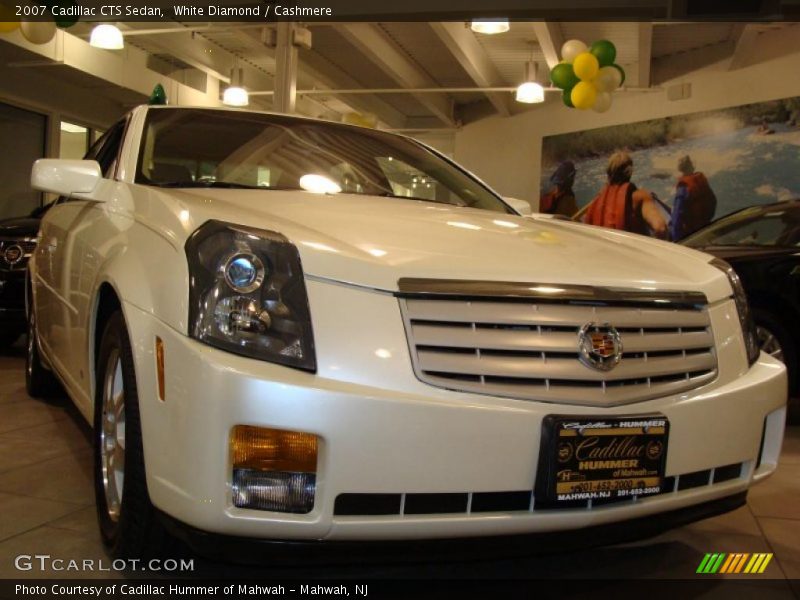 White Diamond / Cashmere 2007 Cadillac CTS Sedan