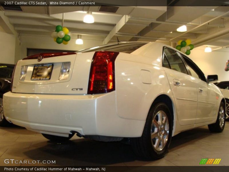 White Diamond / Cashmere 2007 Cadillac CTS Sedan