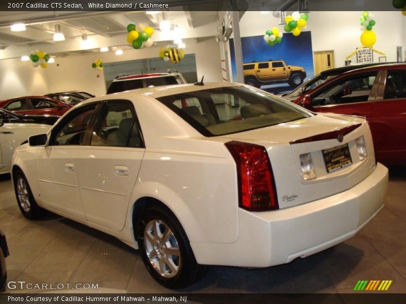 White Diamond / Cashmere 2007 Cadillac CTS Sedan