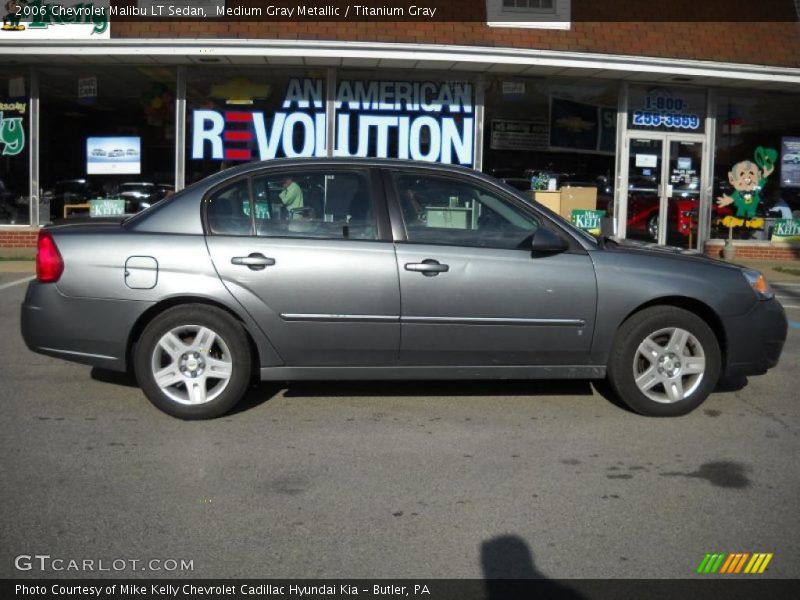 Medium Gray Metallic / Titanium Gray 2006 Chevrolet Malibu LT Sedan