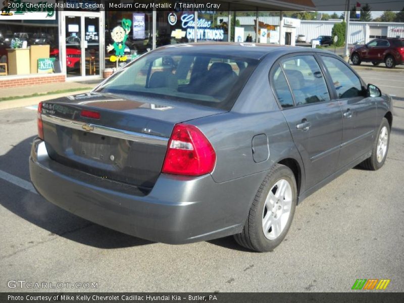 Medium Gray Metallic / Titanium Gray 2006 Chevrolet Malibu LT Sedan