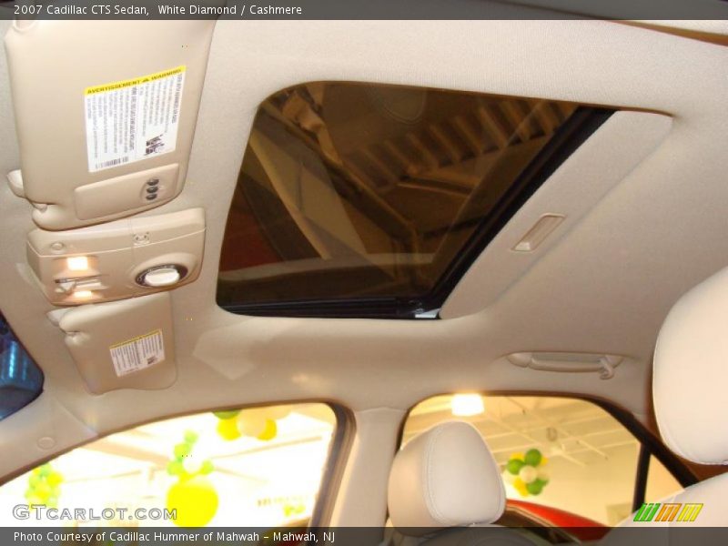 White Diamond / Cashmere 2007 Cadillac CTS Sedan