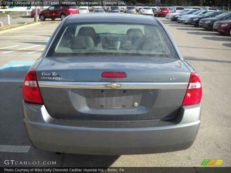 Medium Gray Metallic / Titanium Gray 2006 Chevrolet Malibu LT Sedan