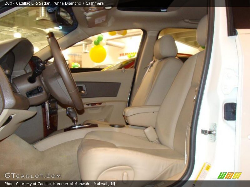 White Diamond / Cashmere 2007 Cadillac CTS Sedan