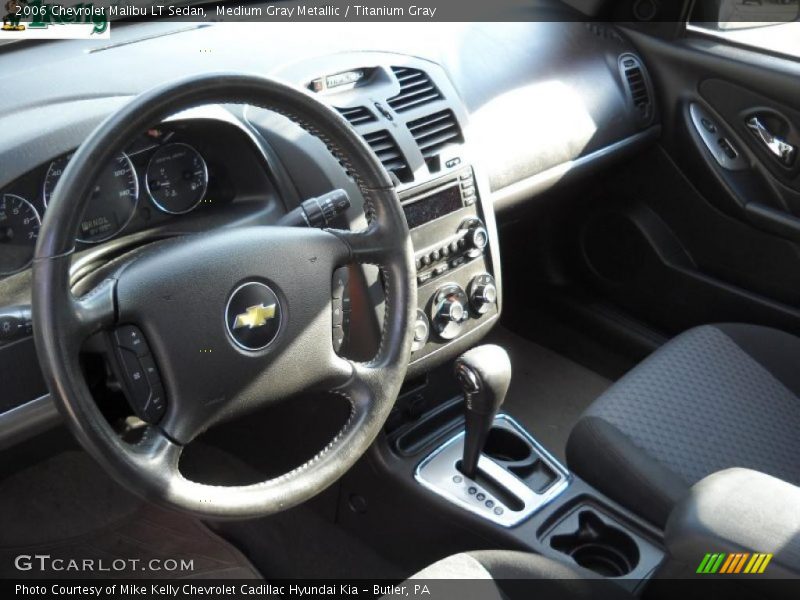 Medium Gray Metallic / Titanium Gray 2006 Chevrolet Malibu LT Sedan