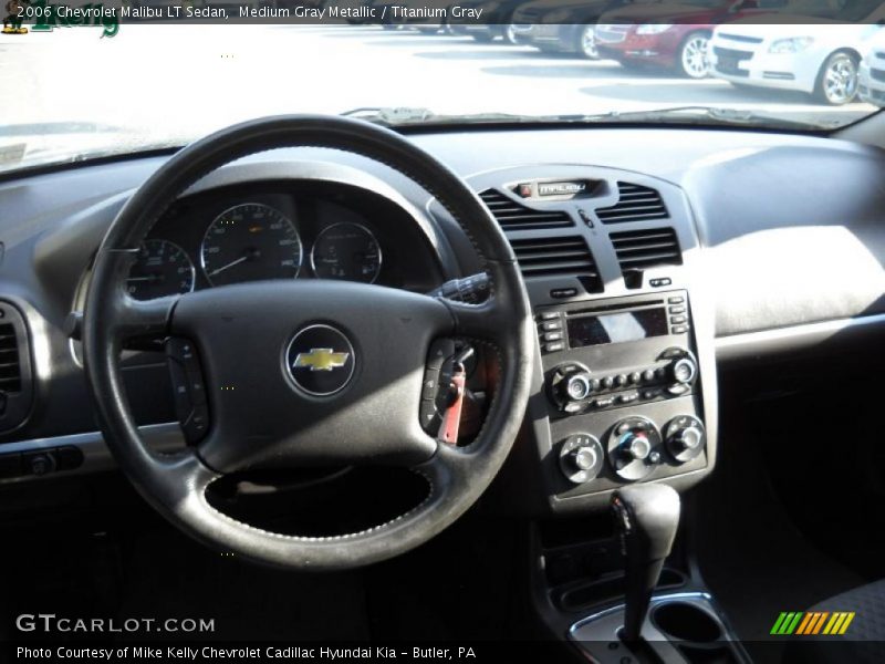 Medium Gray Metallic / Titanium Gray 2006 Chevrolet Malibu LT Sedan