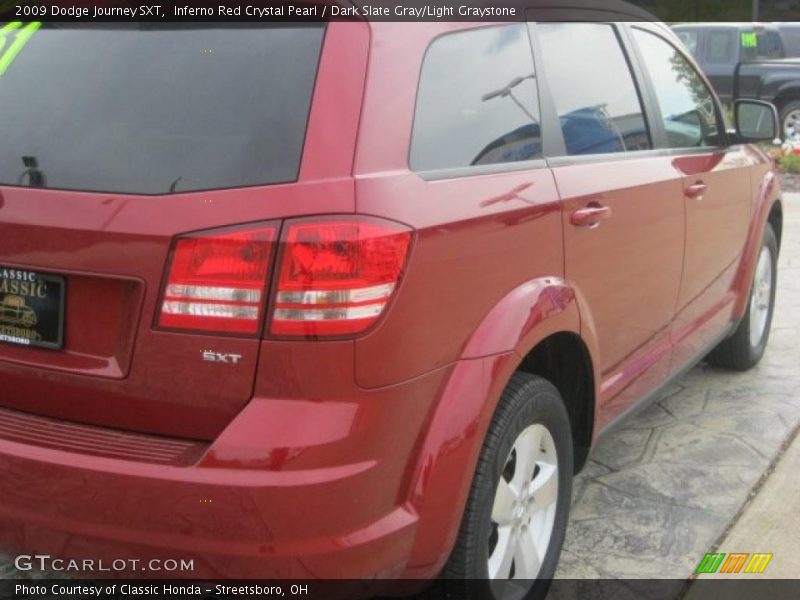 Inferno Red Crystal Pearl / Dark Slate Gray/Light Graystone 2009 Dodge Journey SXT