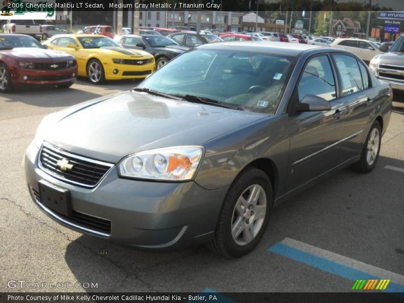 Medium Gray Metallic / Titanium Gray 2006 Chevrolet Malibu LT Sedan