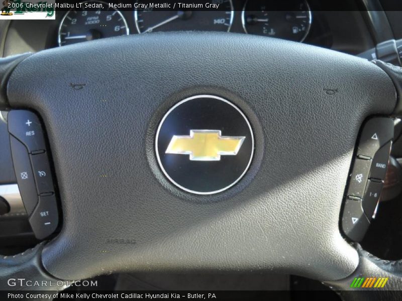 Medium Gray Metallic / Titanium Gray 2006 Chevrolet Malibu LT Sedan