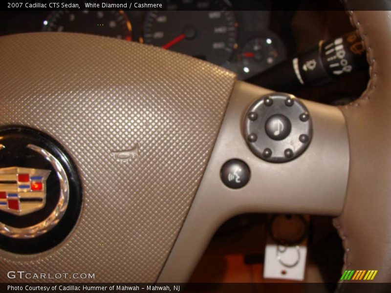 White Diamond / Cashmere 2007 Cadillac CTS Sedan