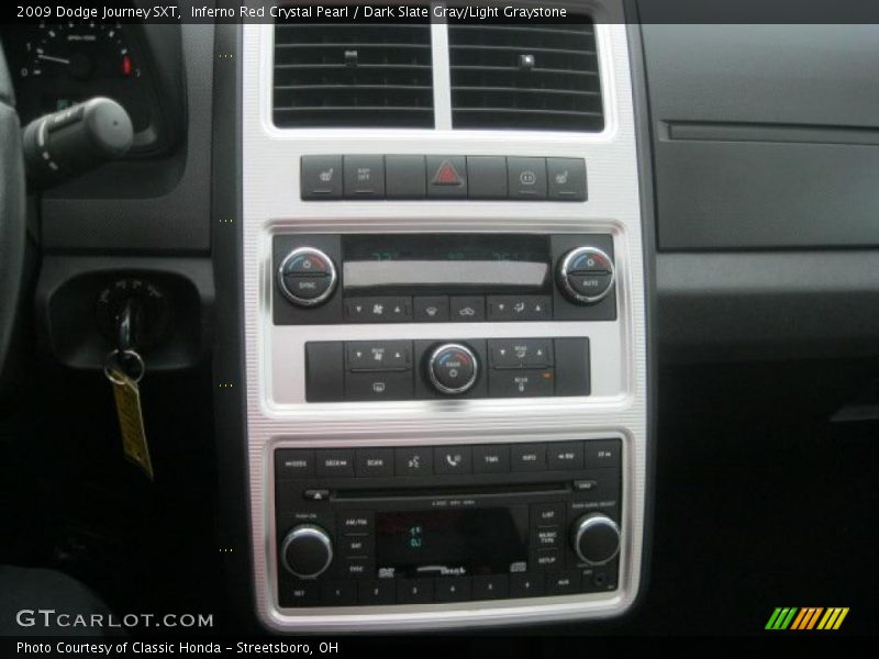 Inferno Red Crystal Pearl / Dark Slate Gray/Light Graystone 2009 Dodge Journey SXT