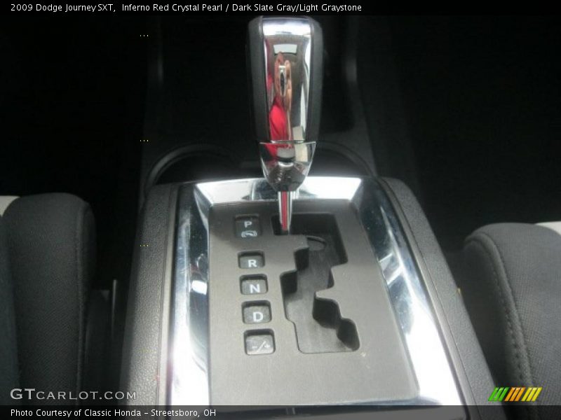 Inferno Red Crystal Pearl / Dark Slate Gray/Light Graystone 2009 Dodge Journey SXT