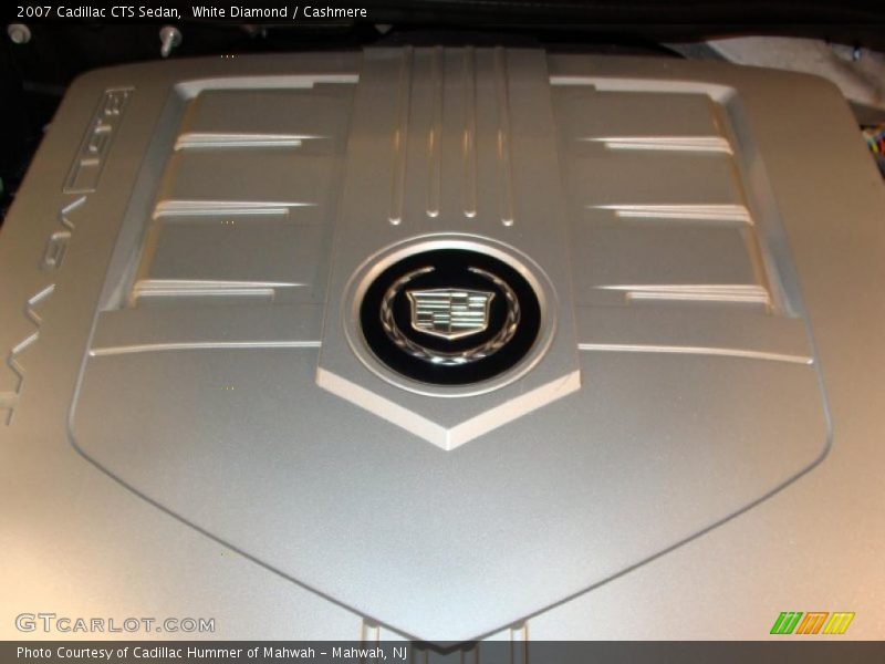 White Diamond / Cashmere 2007 Cadillac CTS Sedan
