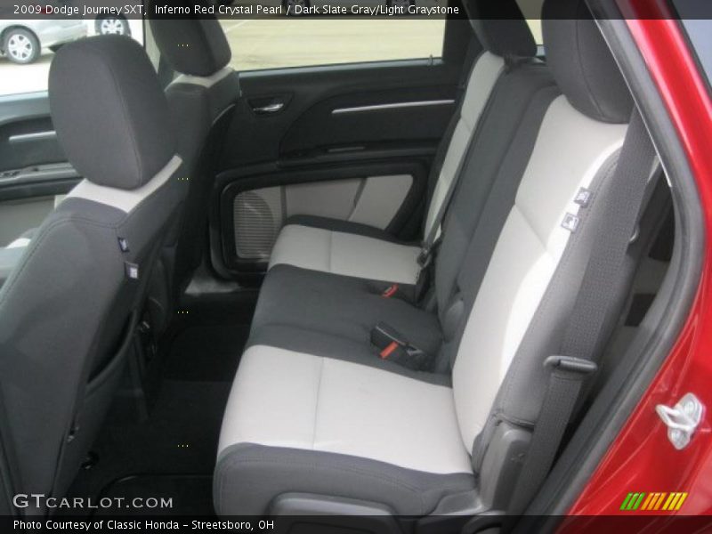 Inferno Red Crystal Pearl / Dark Slate Gray/Light Graystone 2009 Dodge Journey SXT
