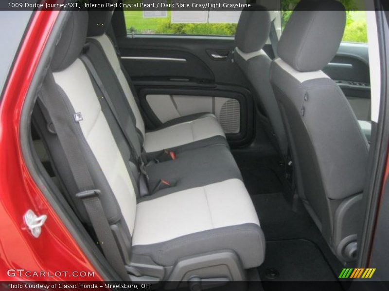Inferno Red Crystal Pearl / Dark Slate Gray/Light Graystone 2009 Dodge Journey SXT