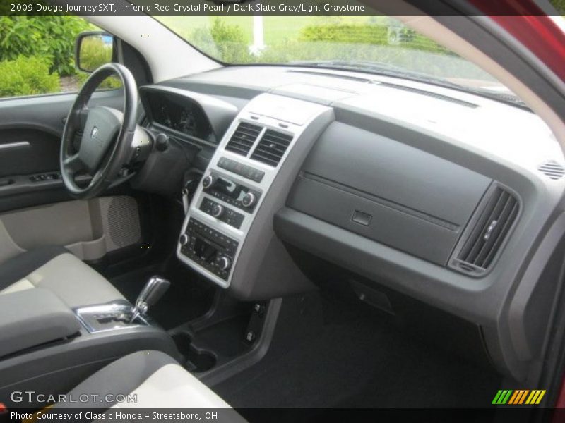 Inferno Red Crystal Pearl / Dark Slate Gray/Light Graystone 2009 Dodge Journey SXT