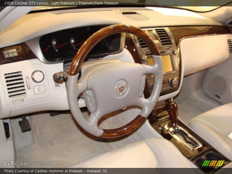 Light Platinum / Titanium/Dark Titanium 2008 Cadillac DTS Luxury