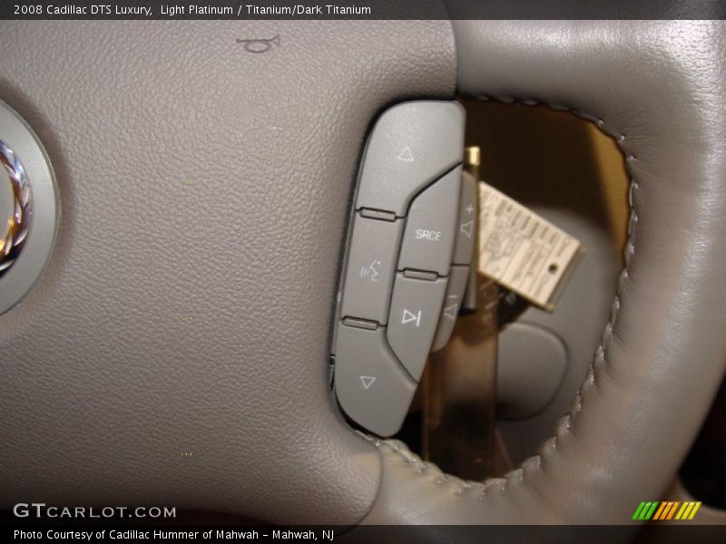 Light Platinum / Titanium/Dark Titanium 2008 Cadillac DTS Luxury