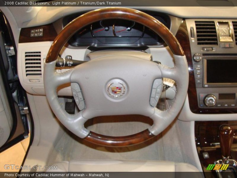 Light Platinum / Titanium/Dark Titanium 2008 Cadillac DTS Luxury